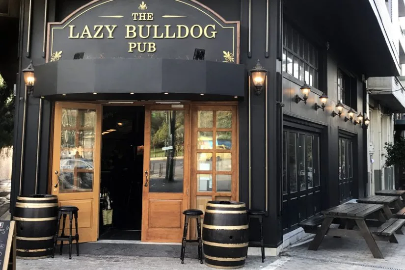 Lazy Bulldog Pub beer draught
