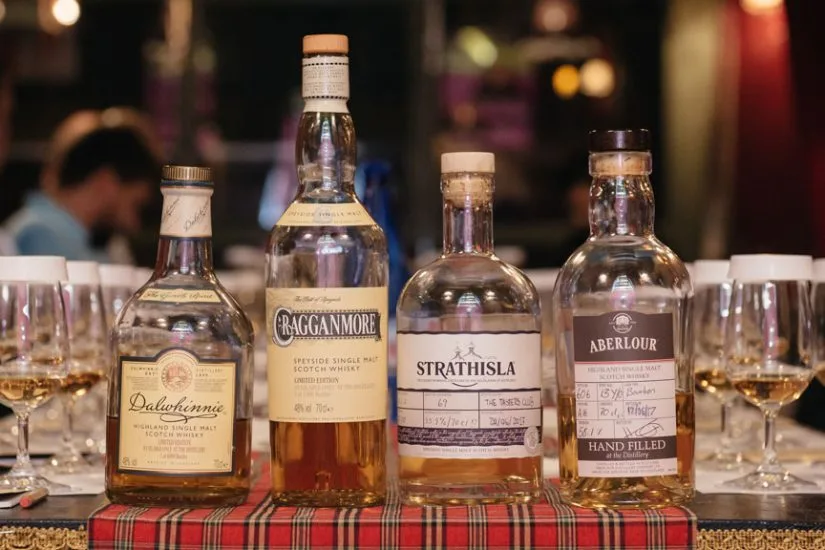 the tasters club whisky tasting day 16 noel dalwhinnie cragganmore strathisla aberlour