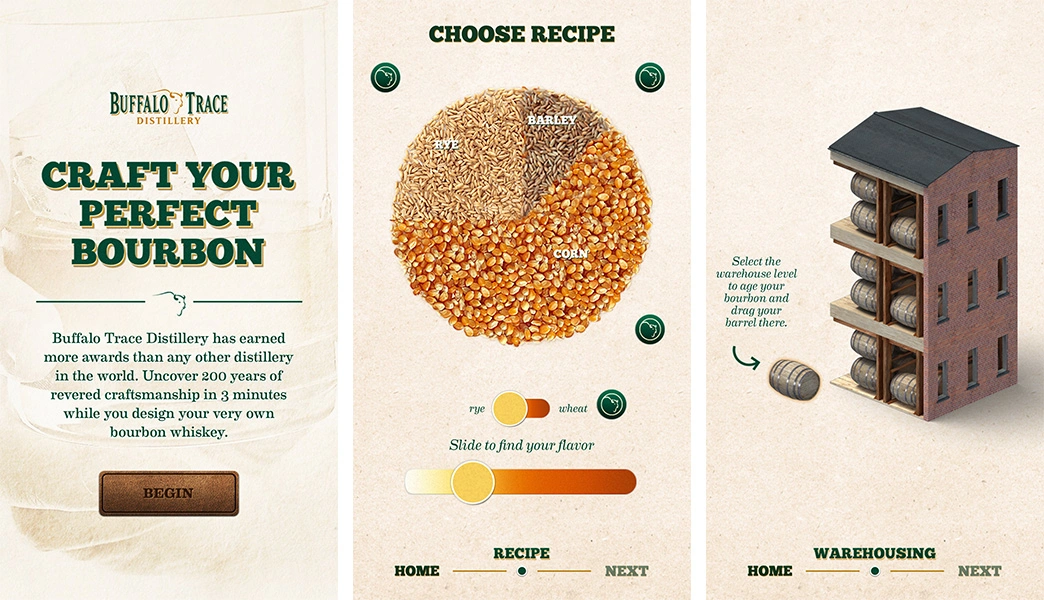 buffalo trace whiskey mobile app application