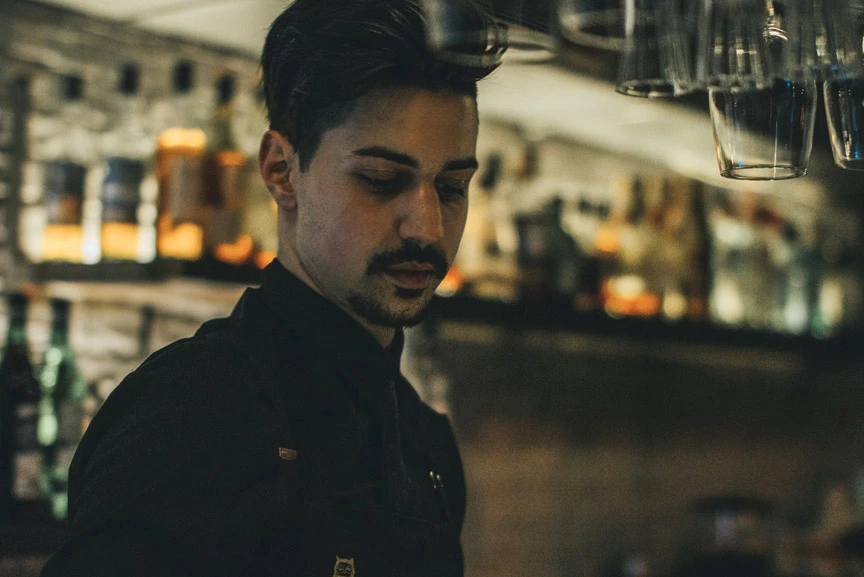 the likker behind the bar giorgos gianniotis