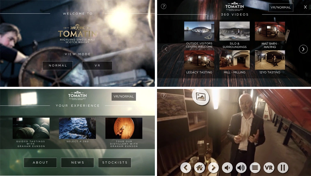 tomatin whisky application mobile app