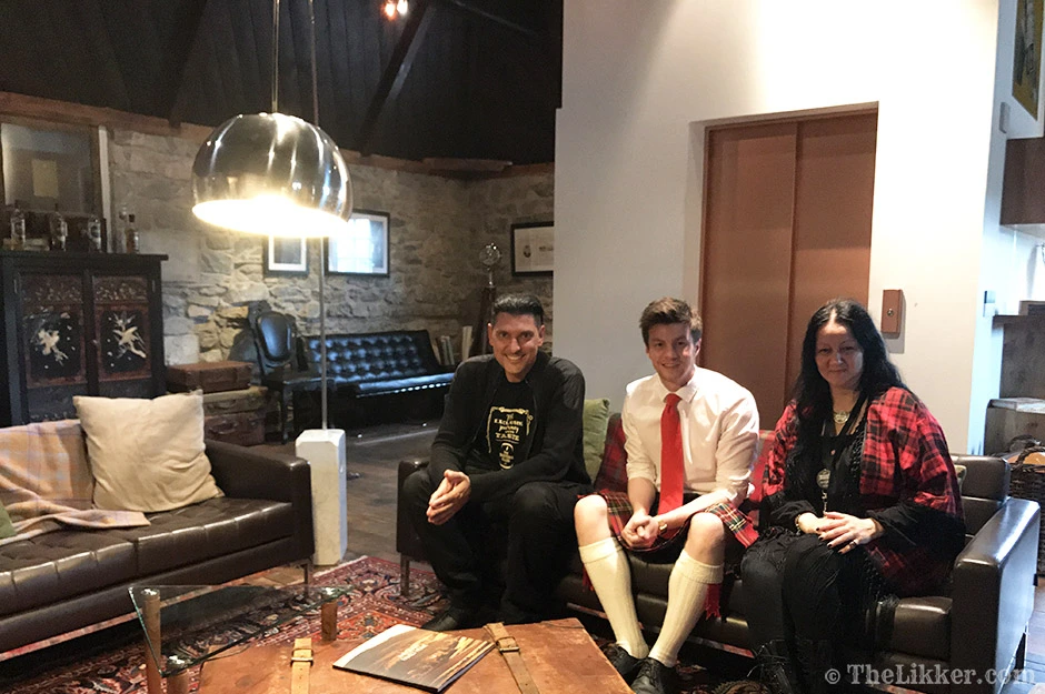 glenfiddich distillery fleming rooms