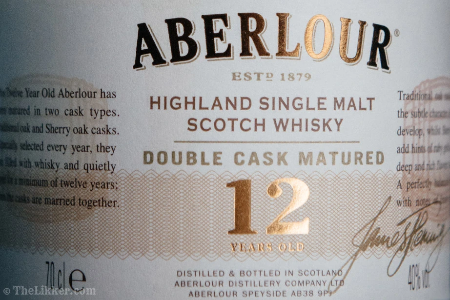 Aberlour 12 years old Double Cask Matured the Likker review ουισκι