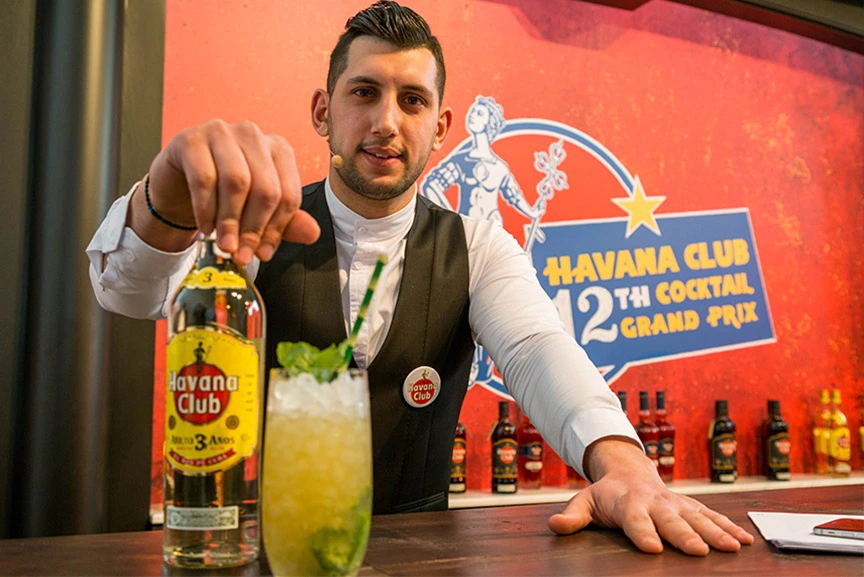 behind the bar Thodoris Konstantinidis the likker