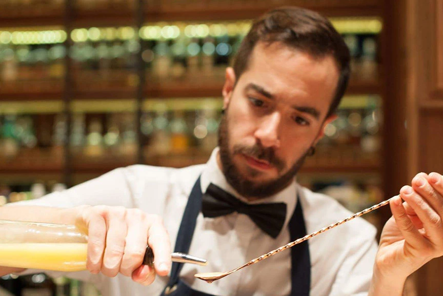 behind the bar Themos Kontodimas the likker