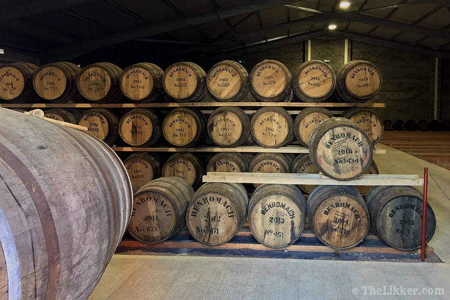 benromach distillery warehouse