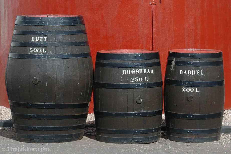 benromach distillery barrels
