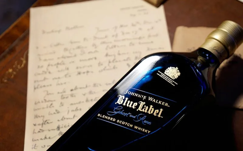 johnnie walker blue label ghost and rare port ellen