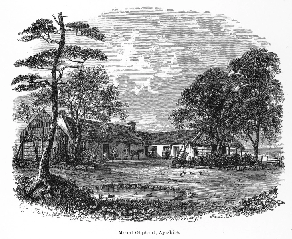Robert Burns Mount Oliphant farm