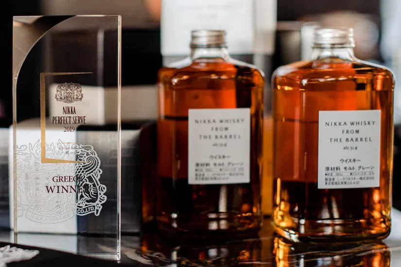 Nikka Perfect Serve 2019 greek final athens the likker