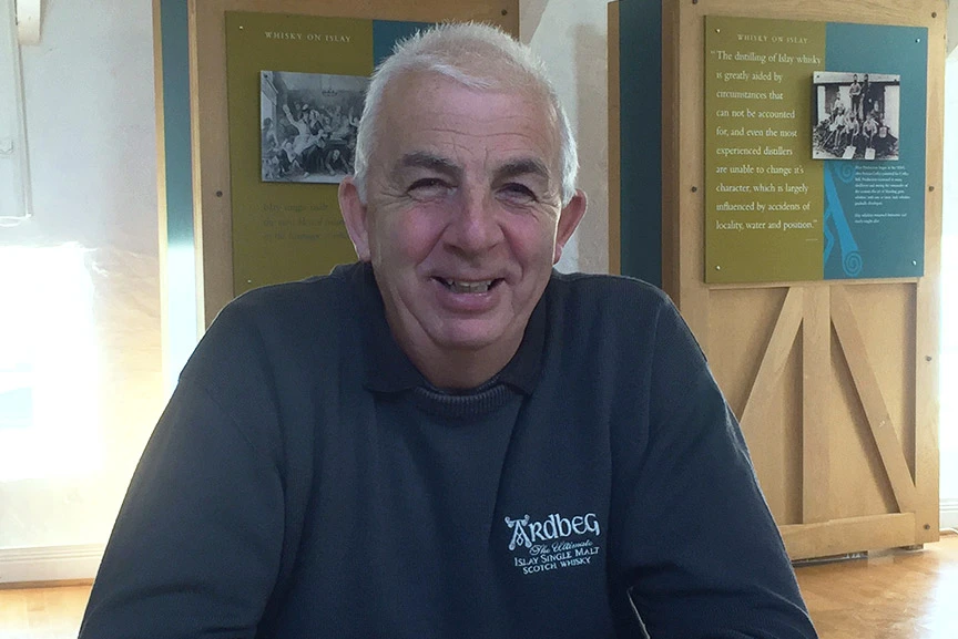 Michael 'Mickey' Heads Distillery Manager of Ardbeg