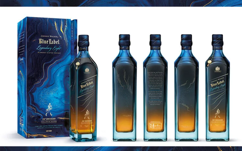 Johnnie Walker legendary eight blue label