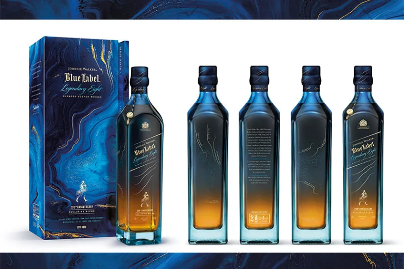 Johnnie Walker legendary eight blue label