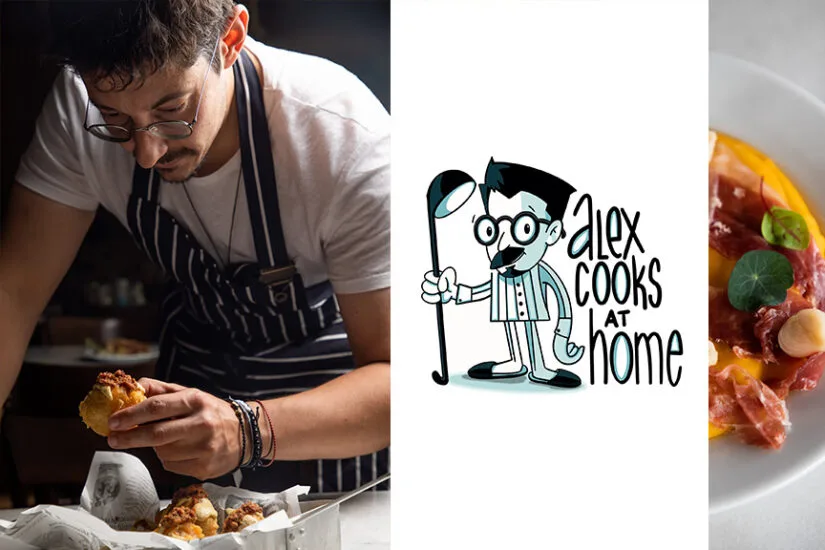 Alex Cooks @ Home με τον Αλέξανδρο Τσιοτίνη