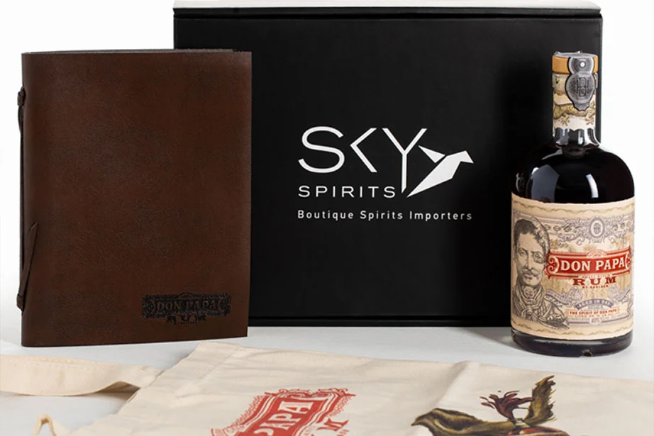 sky spirits gift box don papa