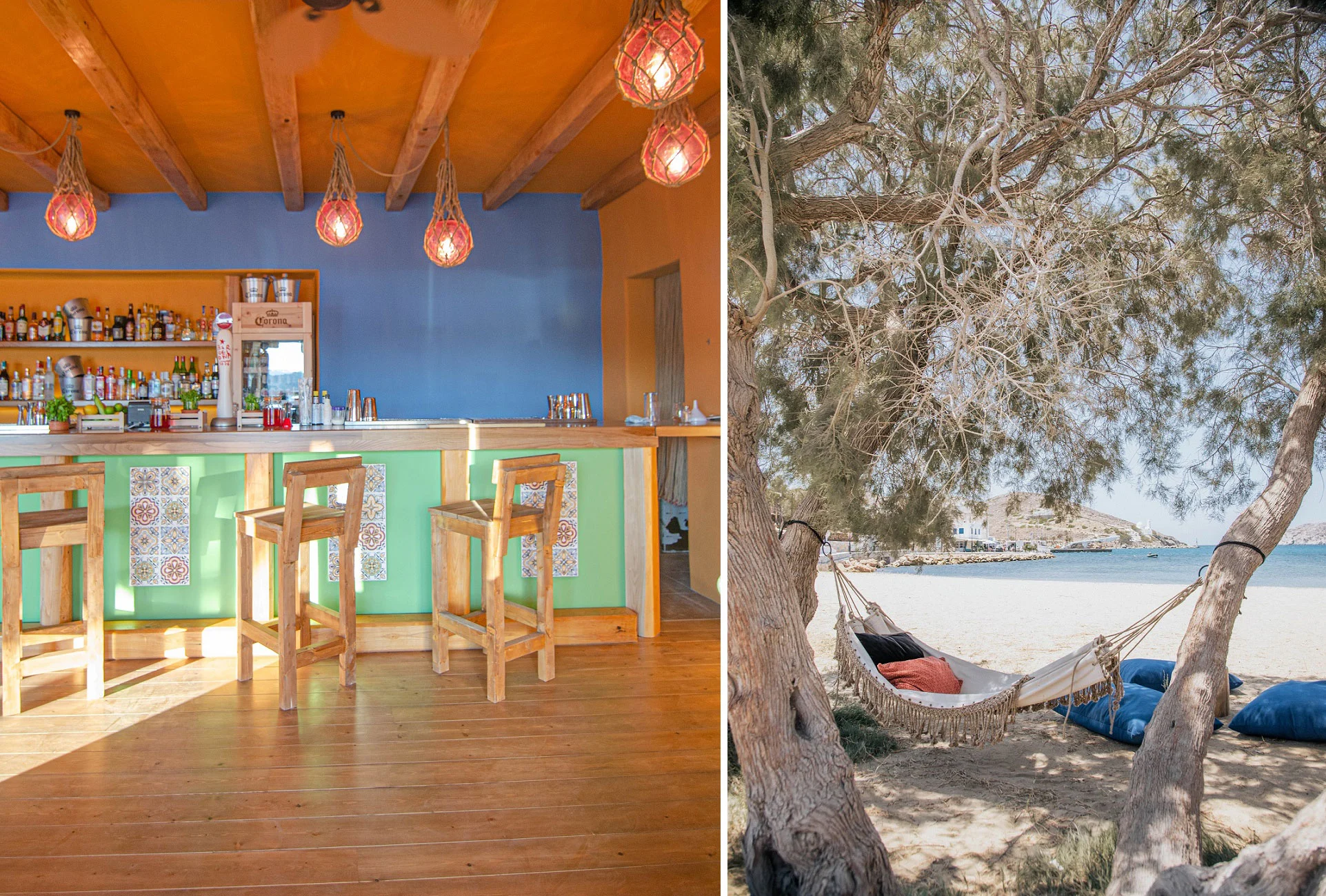 Doors all day bar Ios Island
