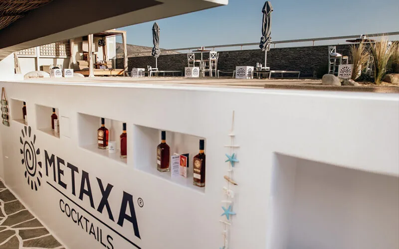 metaxa cocktails mavili beach