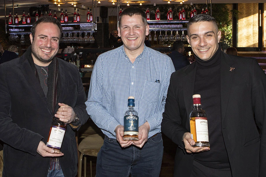 dingle Irish whiskey tasting Graham Coull