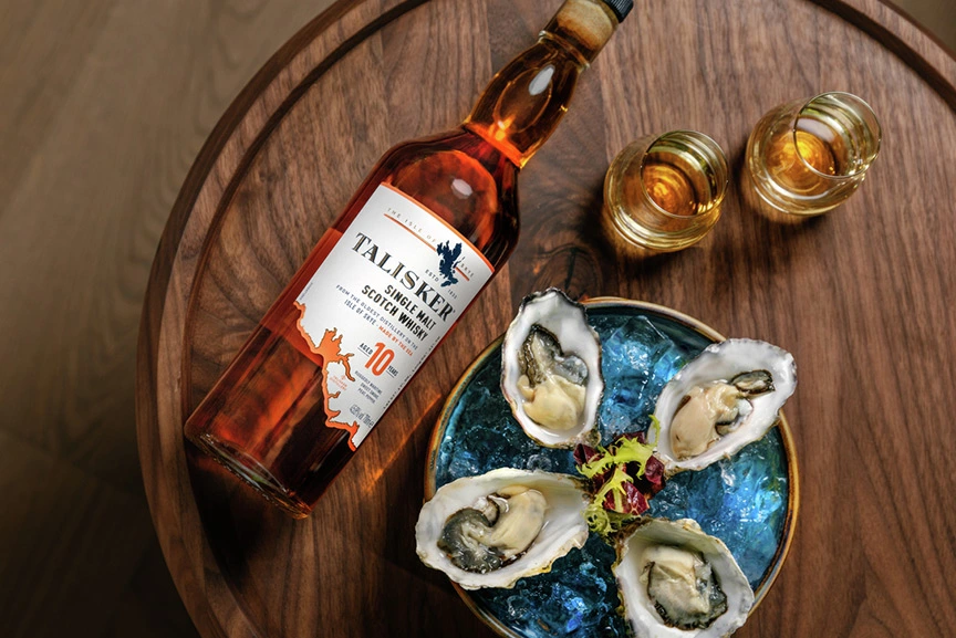 Talisker Oyster Signature Ritual