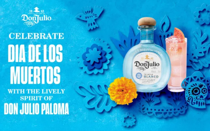 Don Julio tequila Día de los Muertos