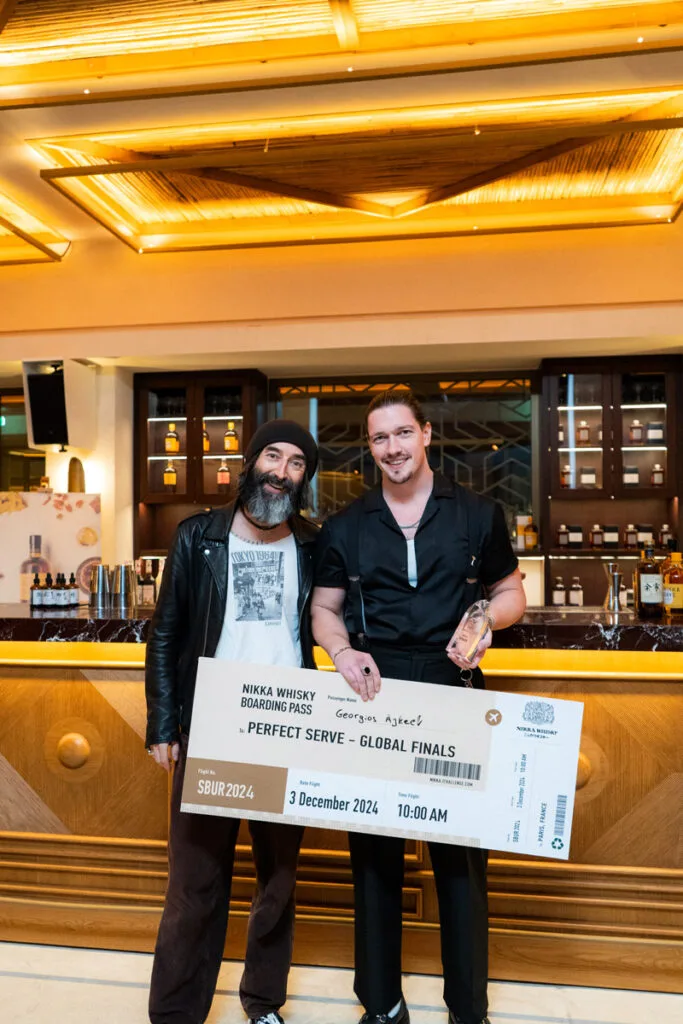 NIKKA PERFECT SERVE GREECE 2024 Stanislav Vadrna and Giorgos Agkeev