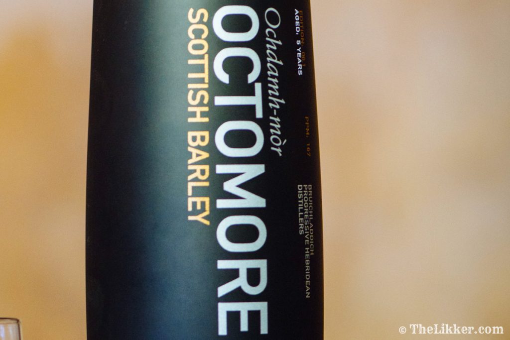 Bruichladdich whisky whisky tasting Octomore Joanne Brown the tasters club the likker reviews