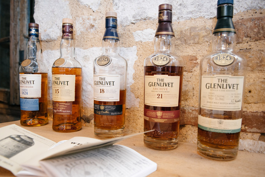 whisky tasting The Glenlivet the tasters club ουισκι