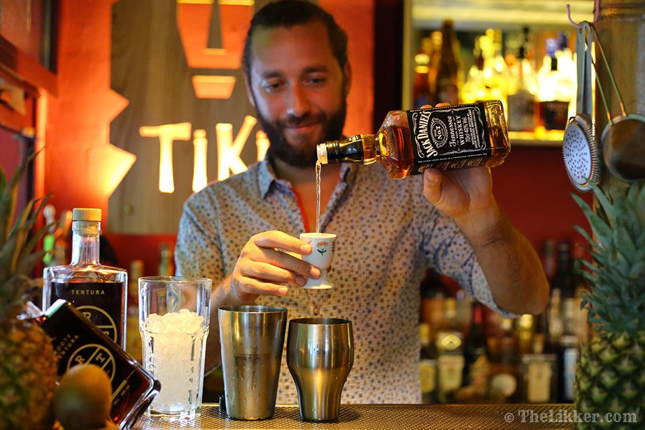 tiki bar cocktails roots tentura petris jack daniels