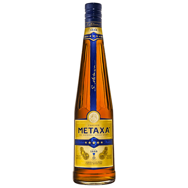metaxa 5 stars bottle