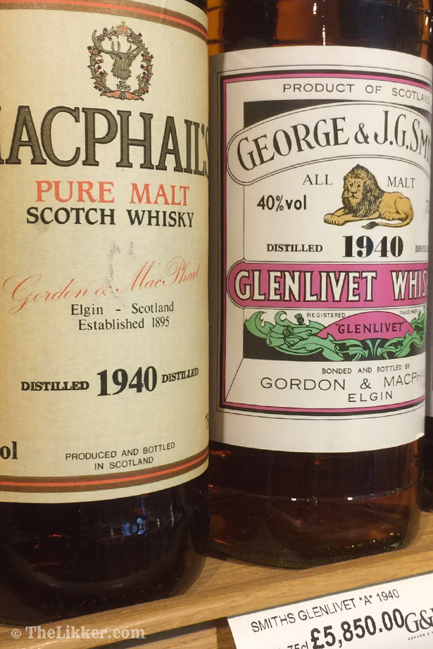 gordon and macphail Elgin the likker whisky