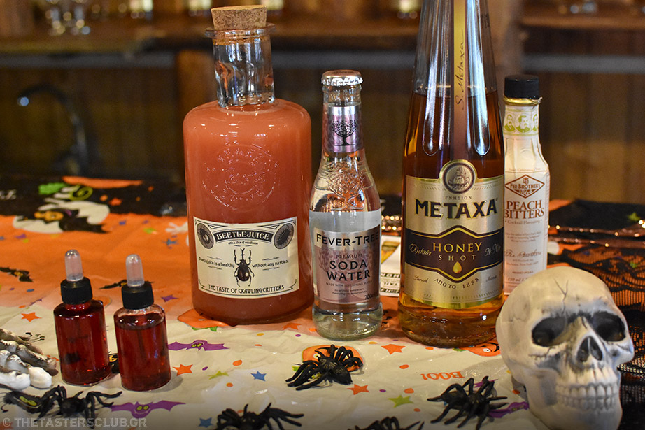 the tasters club halloween cocktails the ranch raven rare whisky metaxa honey