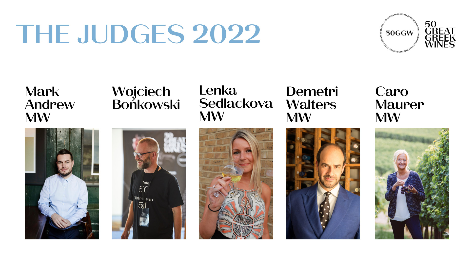50 Great Greek Wines the judges