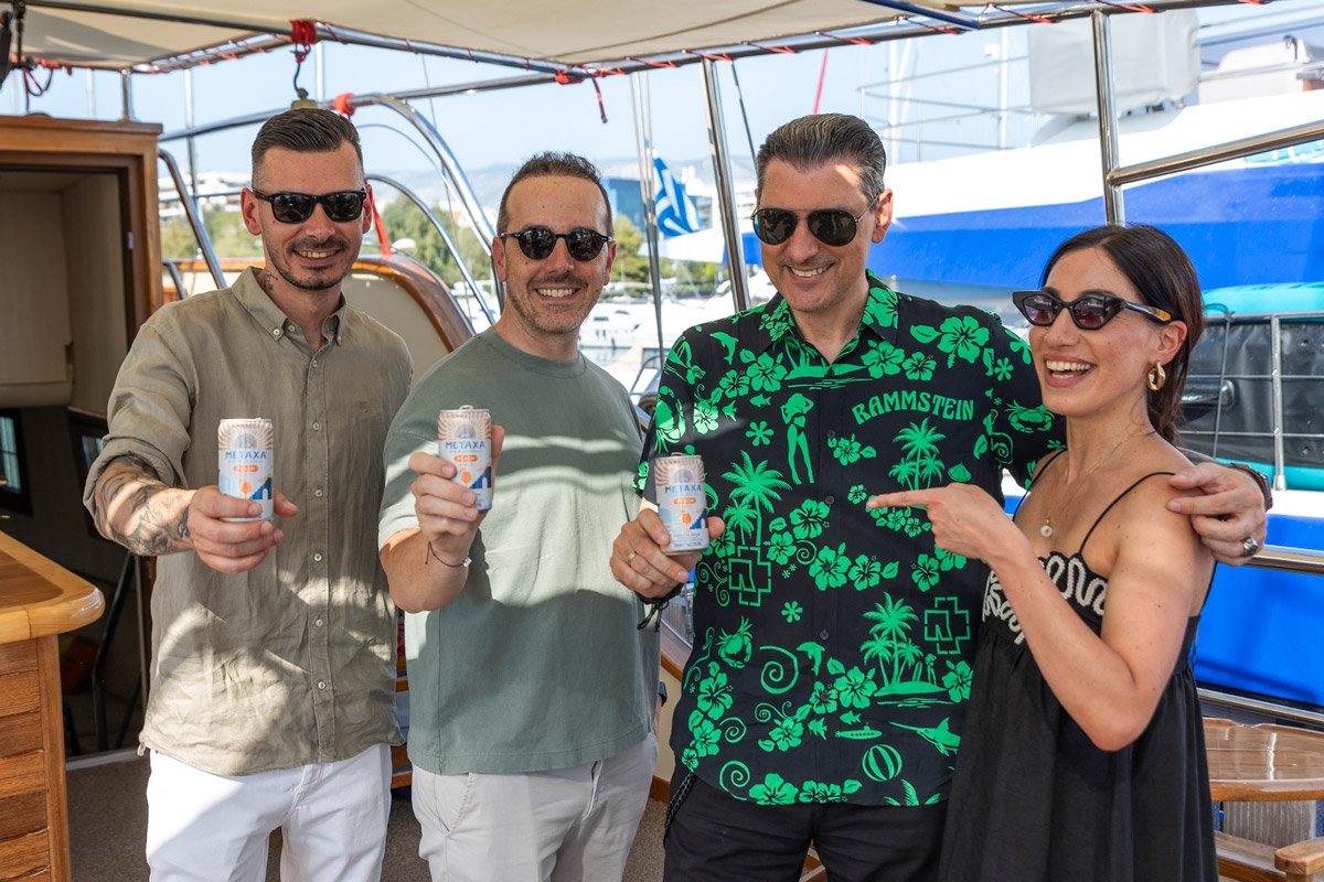 Metaxa RTD cocktail Yiannis Milionis