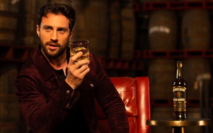 Aaron Taylor-Johnson and Jameson Black Barrel