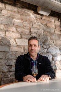 Yiannis Karakasis MW tasting Johnnie Walker Blue Label