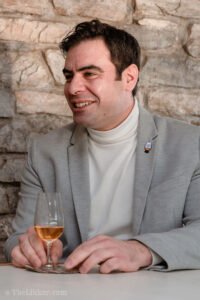 George Economidis tasting Johnnie Walker Blue Label and Legendary Eight